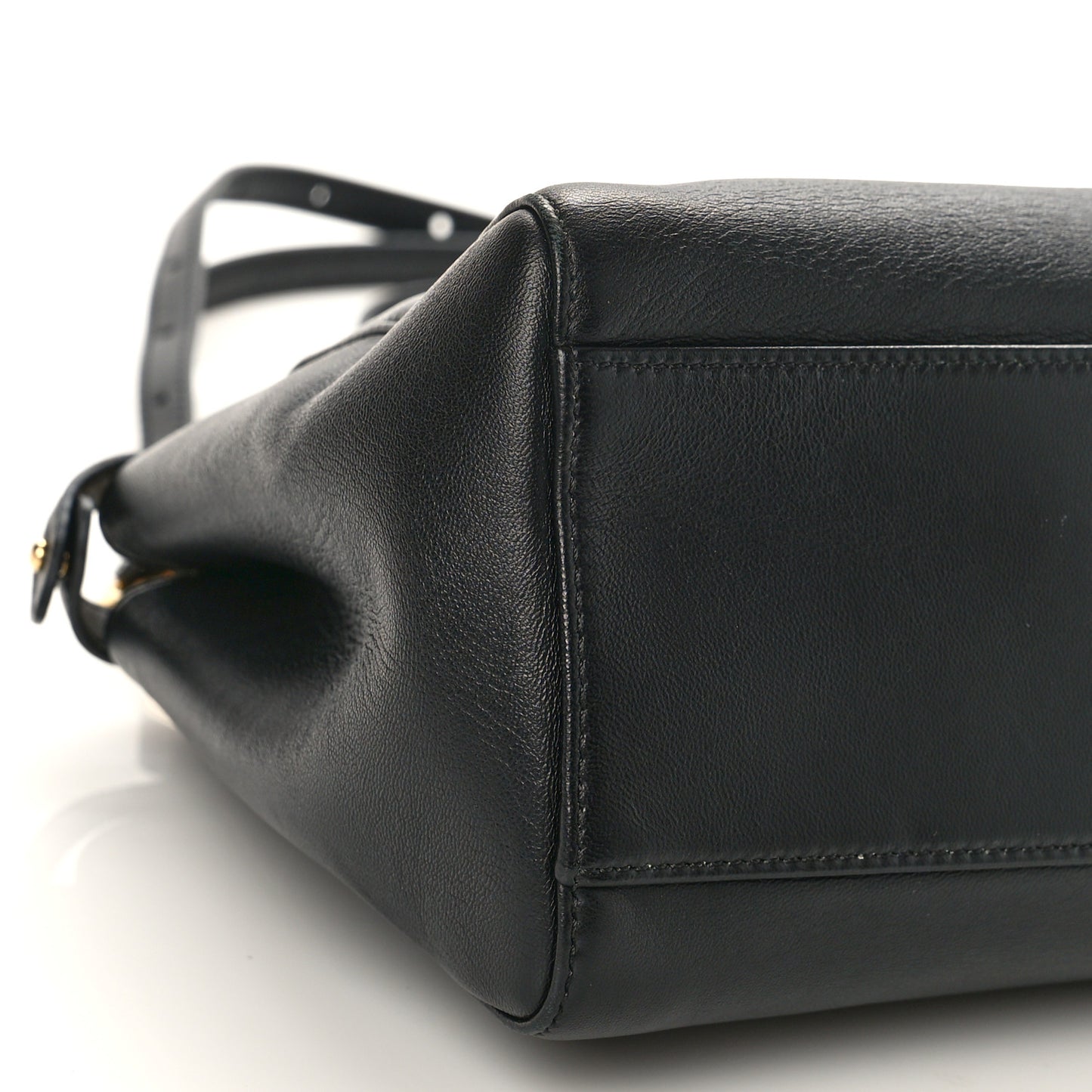 Nappa Mini Peekaboo Iconic Satchel Black