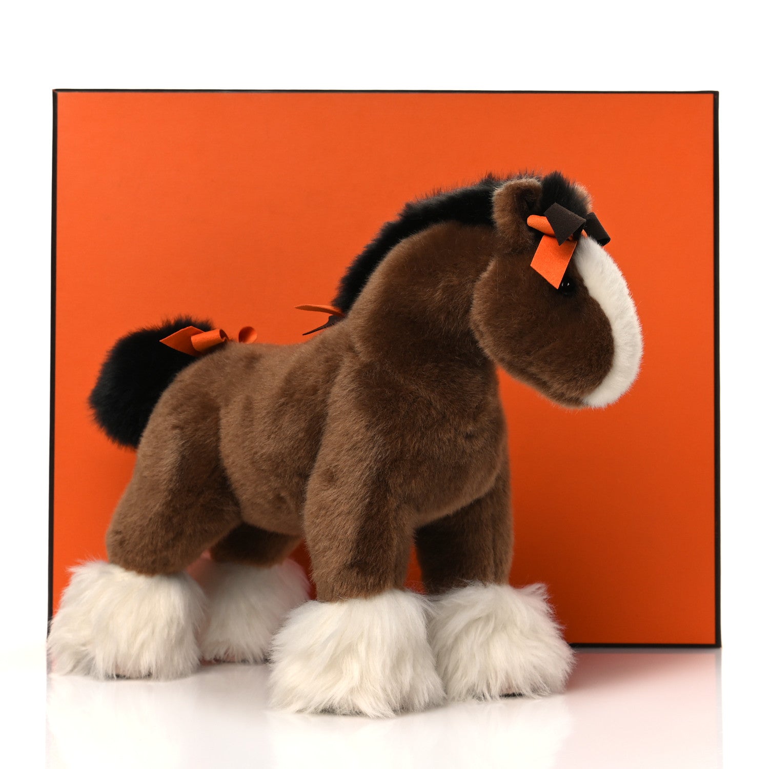 Hermes Fabric Small Hermy The Horse Plush Toy 8 of 8