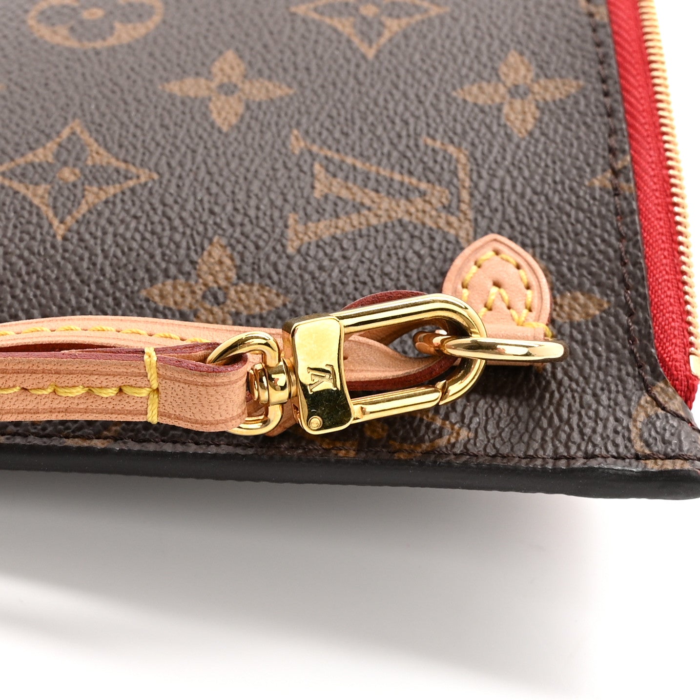 Monogram Neverfull MM GM Pochette Cherry