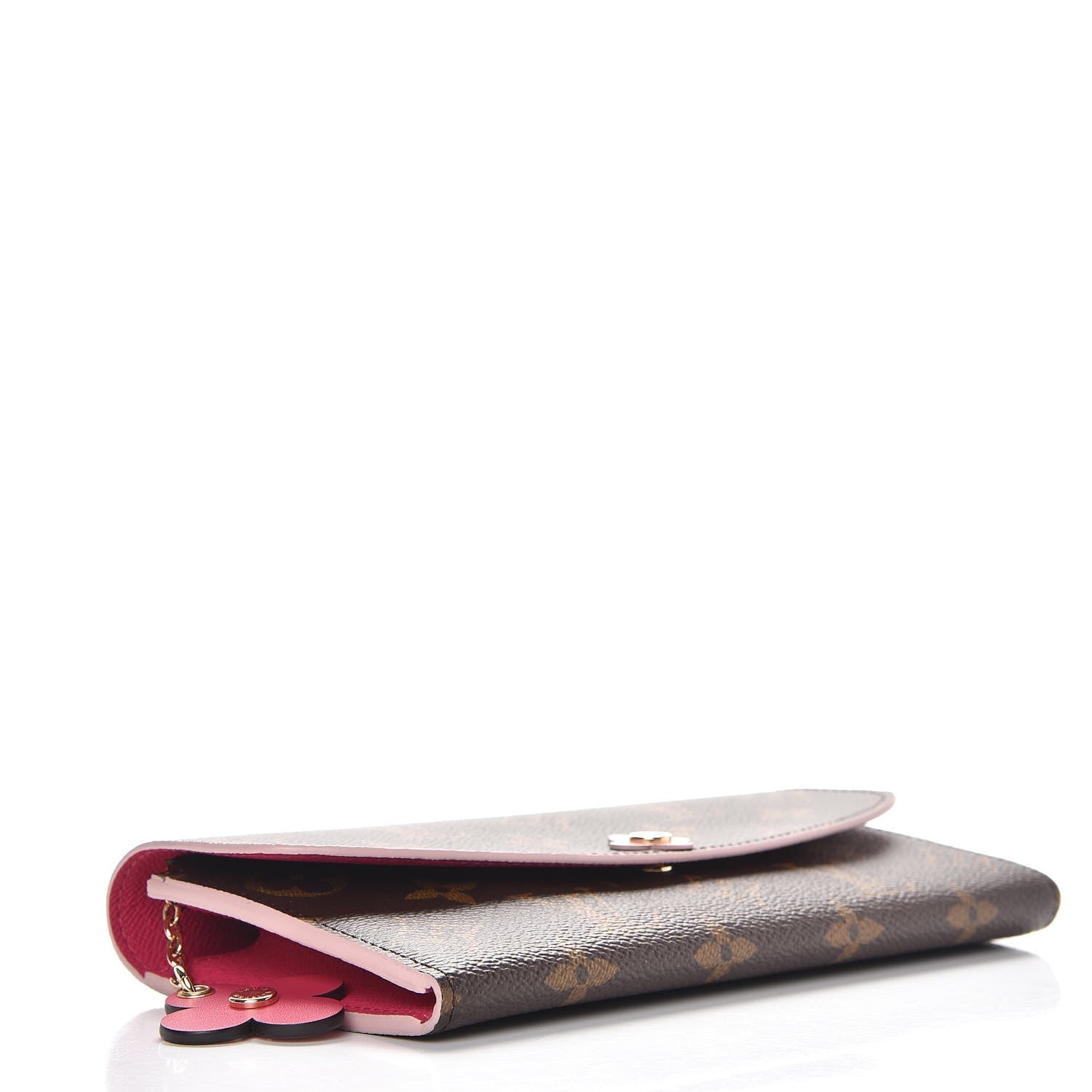 Louis Vuitton Monogram Bloom Flower Emilie Wallet 4 of 8