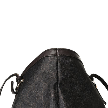 Gucci GG Supreme Monogram Medium Nice Tote Dark Brown 15 of 23