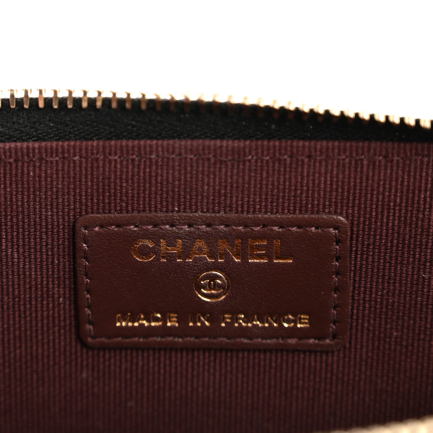 Chanel Caviar Quilted CC Zip Around Card Holder Black 6 of 8