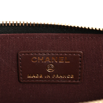 Chanel Caviar Quilted CC Zip Around Card Holder Black 6 of 8