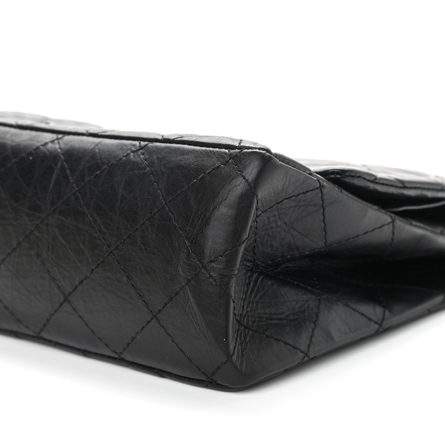 Chanel Aged Calfskin Quilted 2.55 Reissue 227 Flap Black 10 of 11