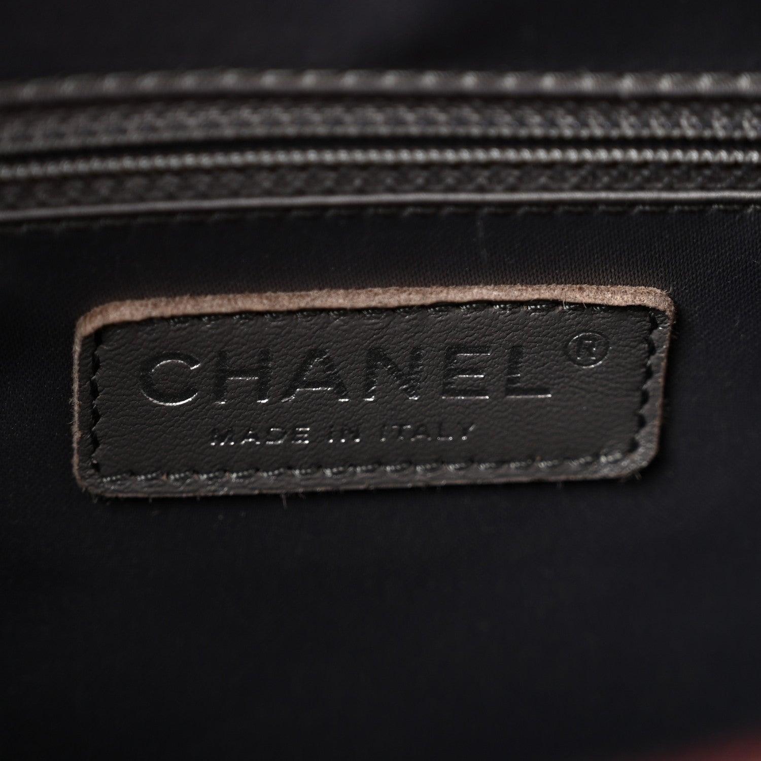 Chanel Caviar Quilted XL Grand Shopping Tote GST Red Red 6 of 13