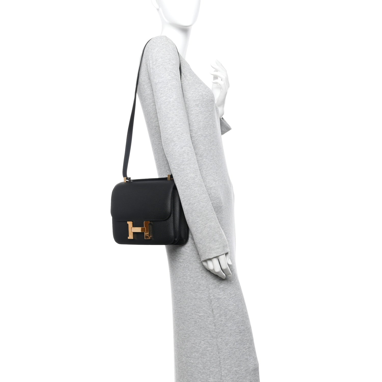 Hermes Epsom Constance 24 Black 2 of 14