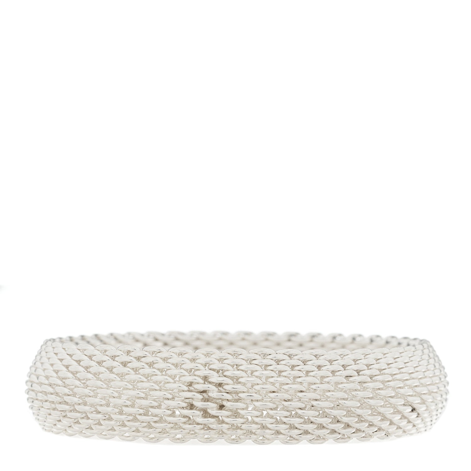Tiffany Sterling Silver Somerset Mesh Bracelet 2 of 3