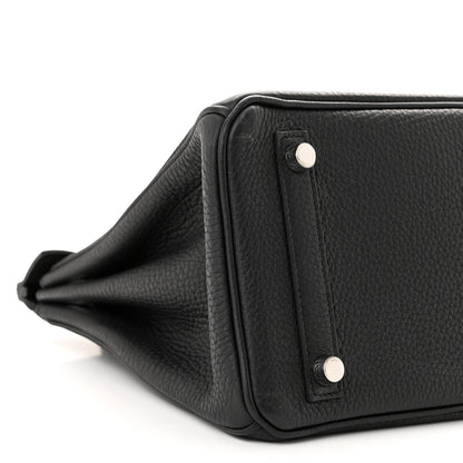 Hermes Togo Birkin 25 Black 9 of 10