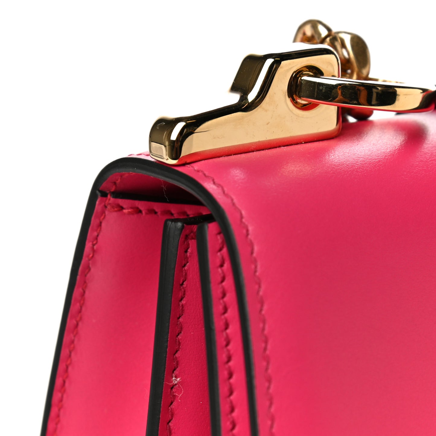 City Calfskin Sidonie Small Chain Crossbody Bag Magenta