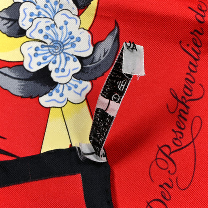 Hermes Silk Fleurs De L'Opera Scarf 90 4 of 5