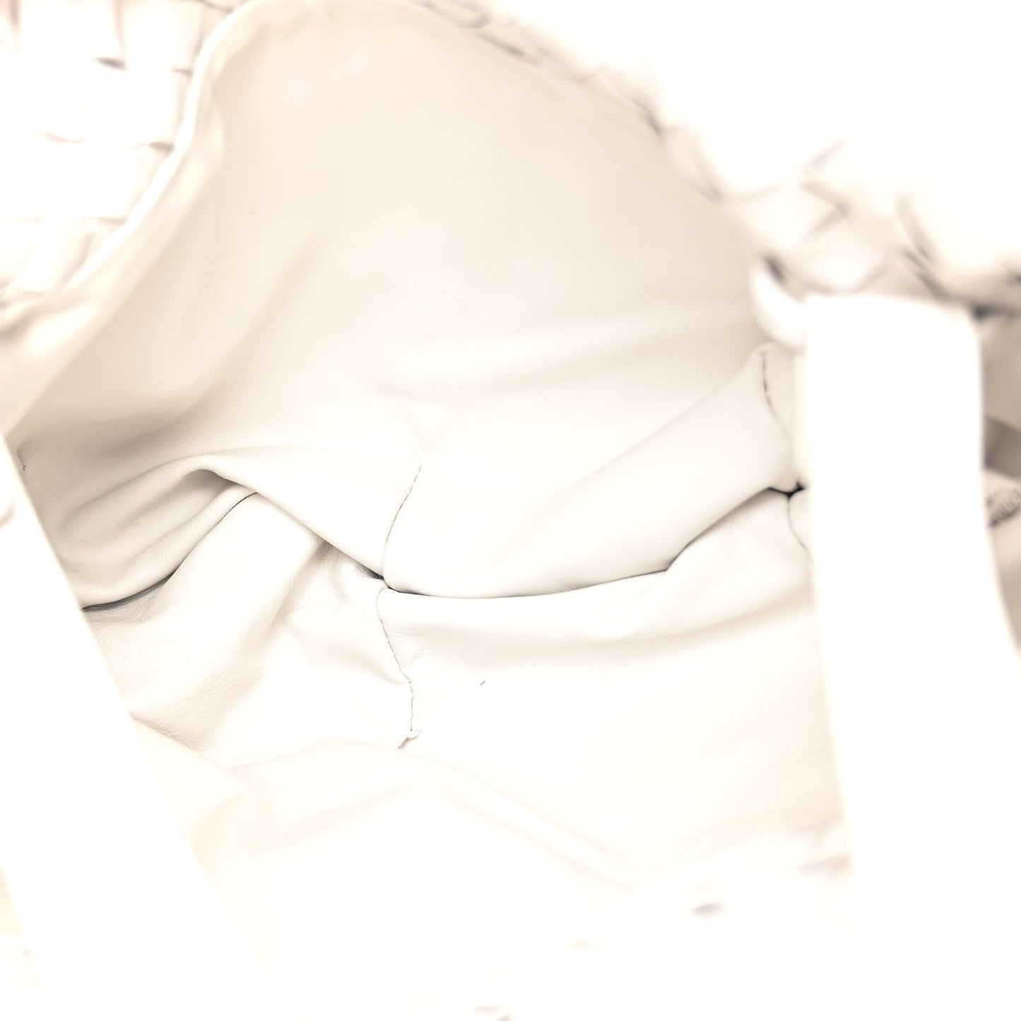 Nappa Intrecciato Small Bulb White