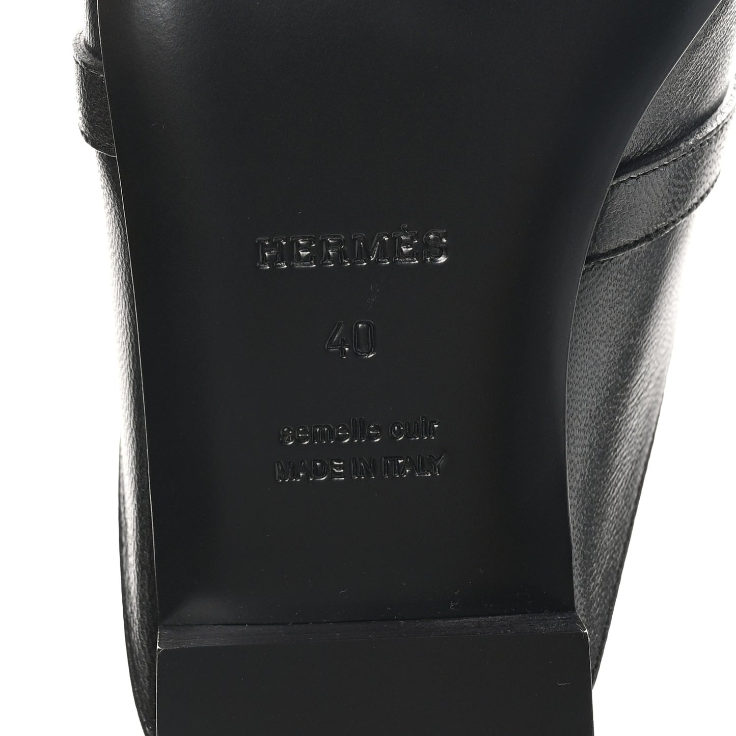 Goatskin Oz Mules 40 Black