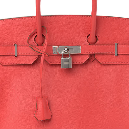 Hermes Epsom Birkin 35 Rose Jaipur 8 of 13