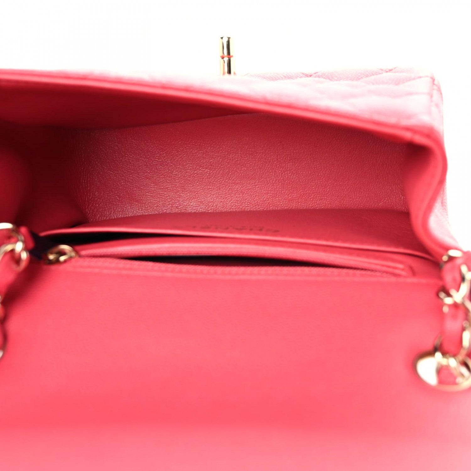Chanel Caviar Quilted Mini Square Flap Pink 5 of 11