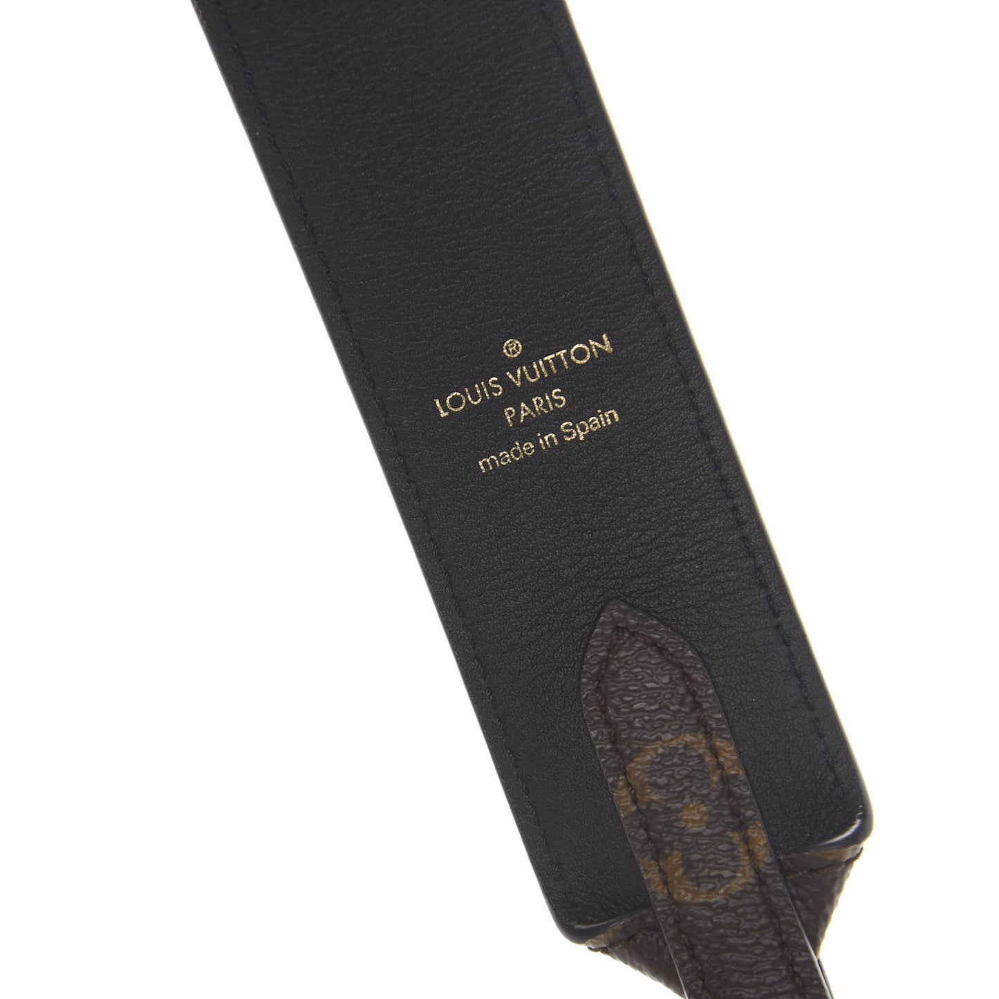 Monogram Bandouliere Shoulder Strap Black