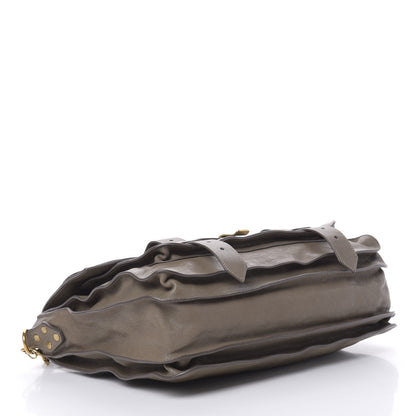 Proenza Schouler Lambskin Large PS1 Satchel Smoke 4 of 17