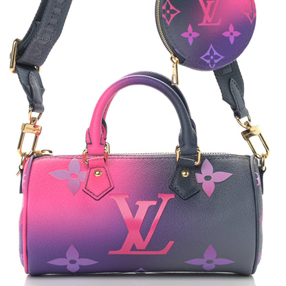 Louis Vuitton Monogram Giant Spring In The City Papillon BB Midnight Fuchsia 6 of 9