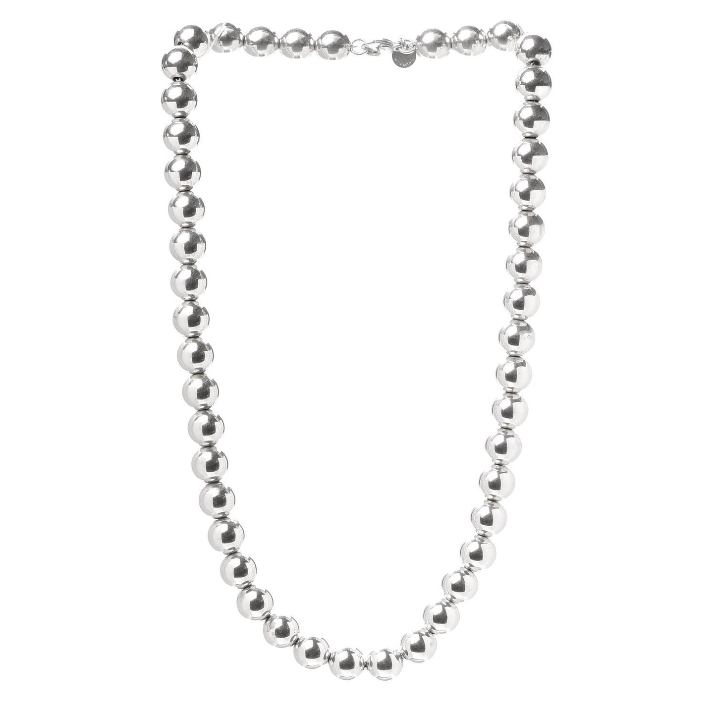 Sterling Silver 10mm HardWear Ball Necklace