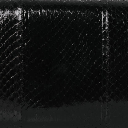 Jimmy Choo Snakeskin Mini Clutch Black 7 of 10