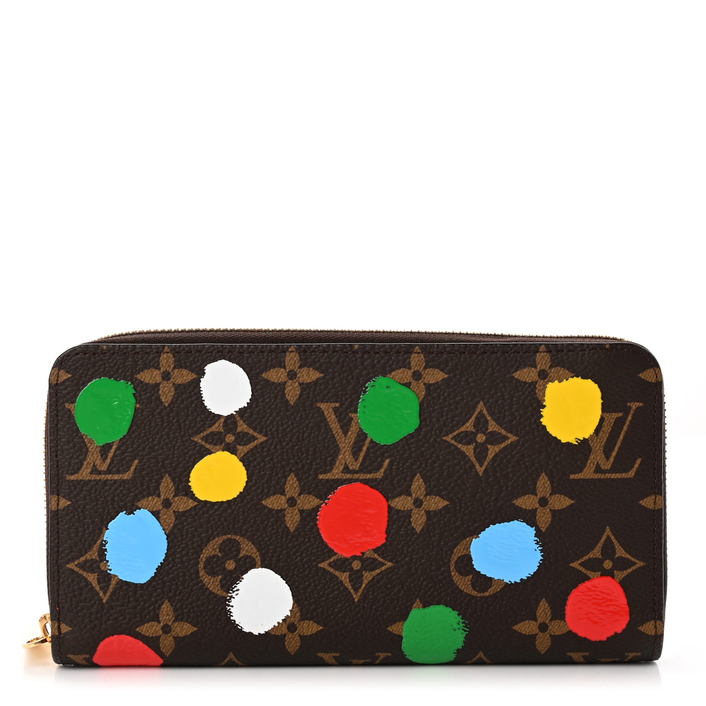 LV X YK Monogram Zippy Wallet