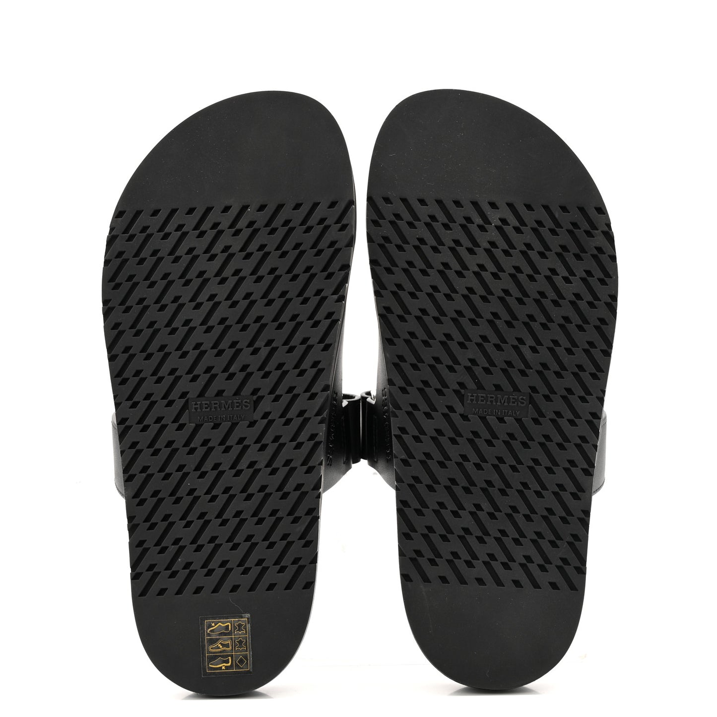 Calfskin Womens Chypre Sandals 38.5 Black