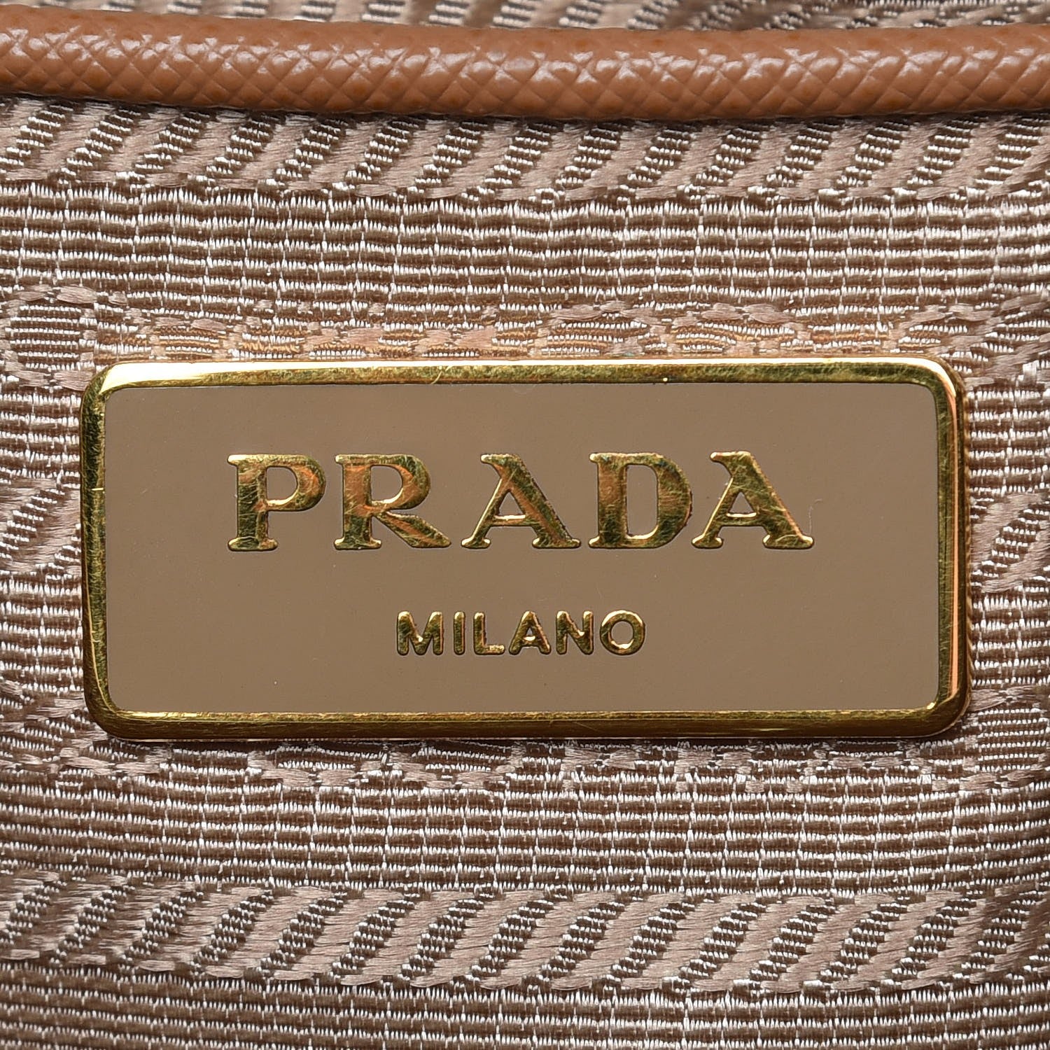 Prada Saffiano Large Galleria Double Zip Tote Caramel 6 of 15