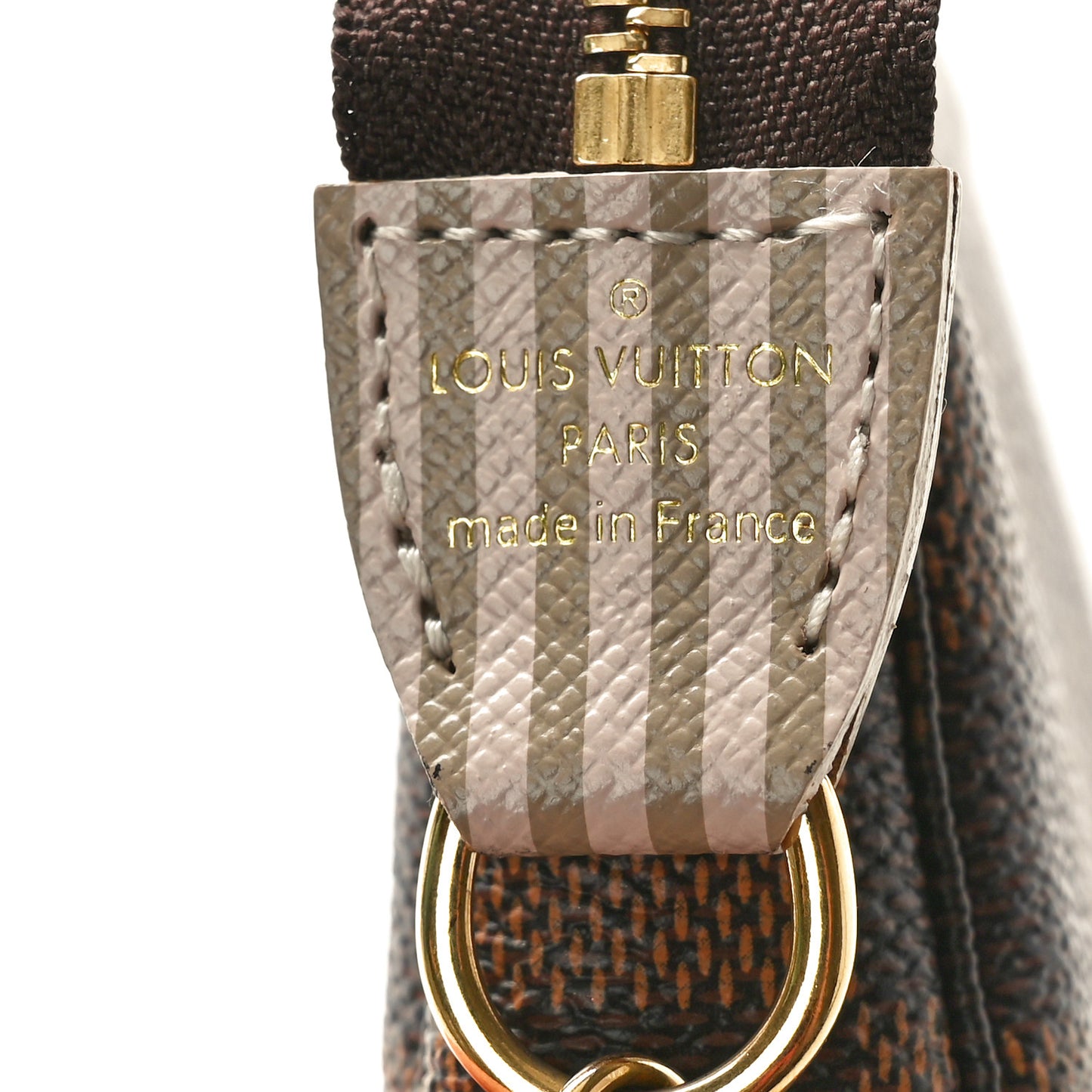 Damier Ebene Trunks and Locks Mini Pochette Accessories