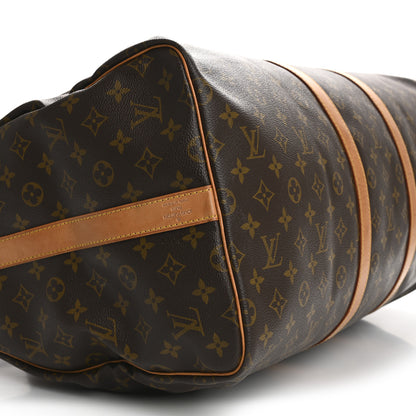 Louis Vuitton Monogram Keepall Bandouliere 55 8 of 13