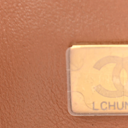 Chanel Lambskin Quilted Mini Rectangular Flap Brown 6 of 10