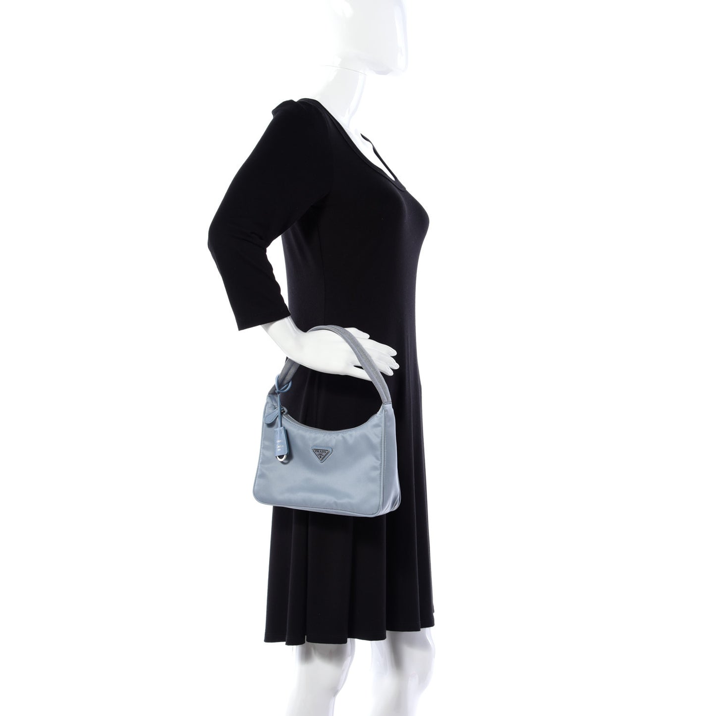 Tessuto Nylon Mini Re-Edition 2000 Bag Astrale