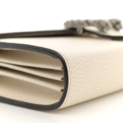 Gucci Dollar Calfskin Mini Dionysus Chain Wallet Mystic White 10 of 13