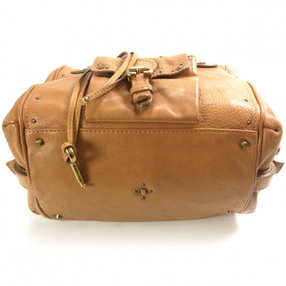 Chloe Leather Paddington Front Pocket Tote Tan 4 of 17