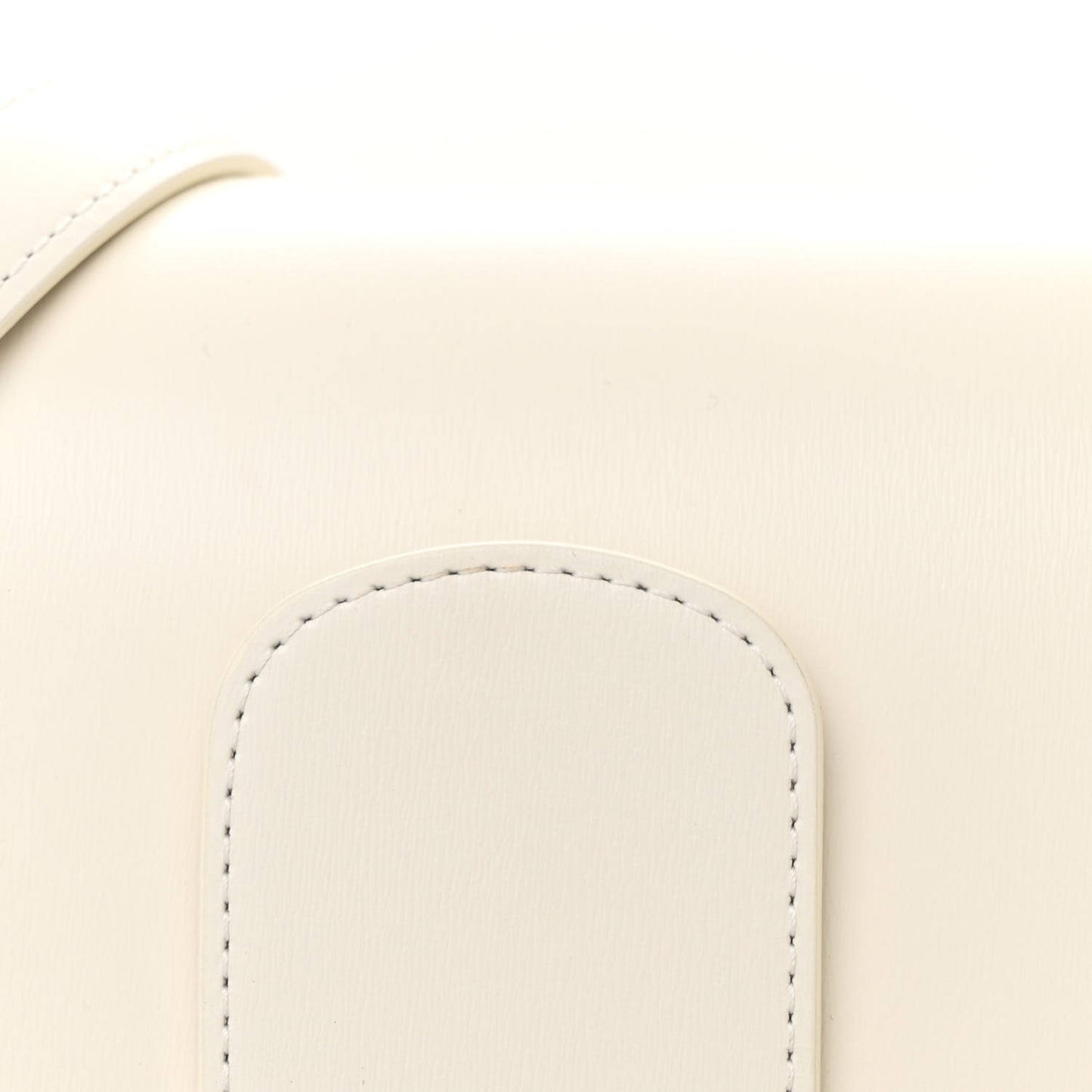 Calfskin MM L'Humour Brillant Satchel Ivory Azure
