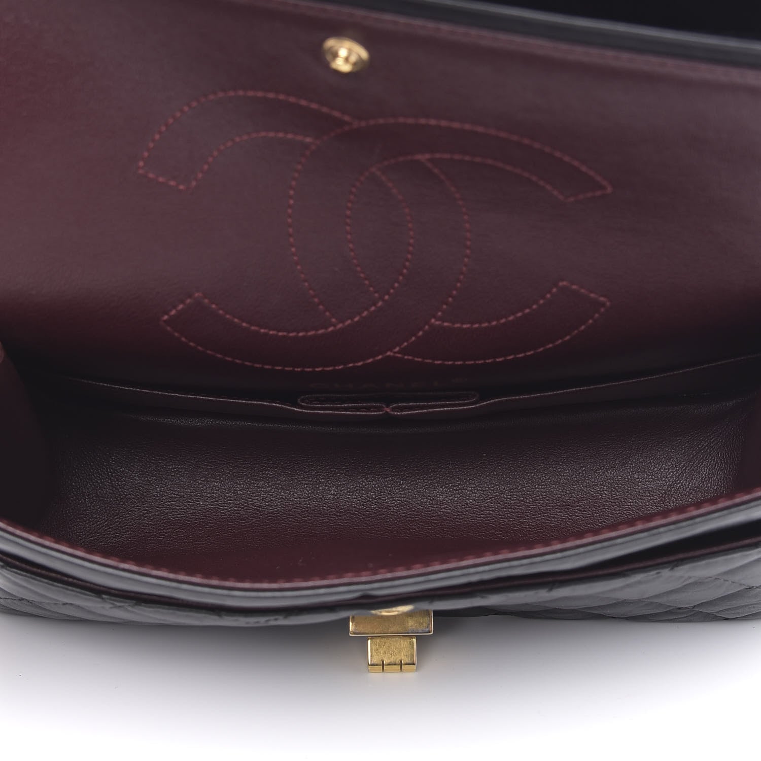 Chanel Aged Calfskin Quilted 2.55 Reissue 225 Flap Black 5 of 12