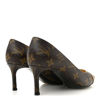Louis Vuitton Reverse Monogram Cherie Pumps 35.5 5 of 9