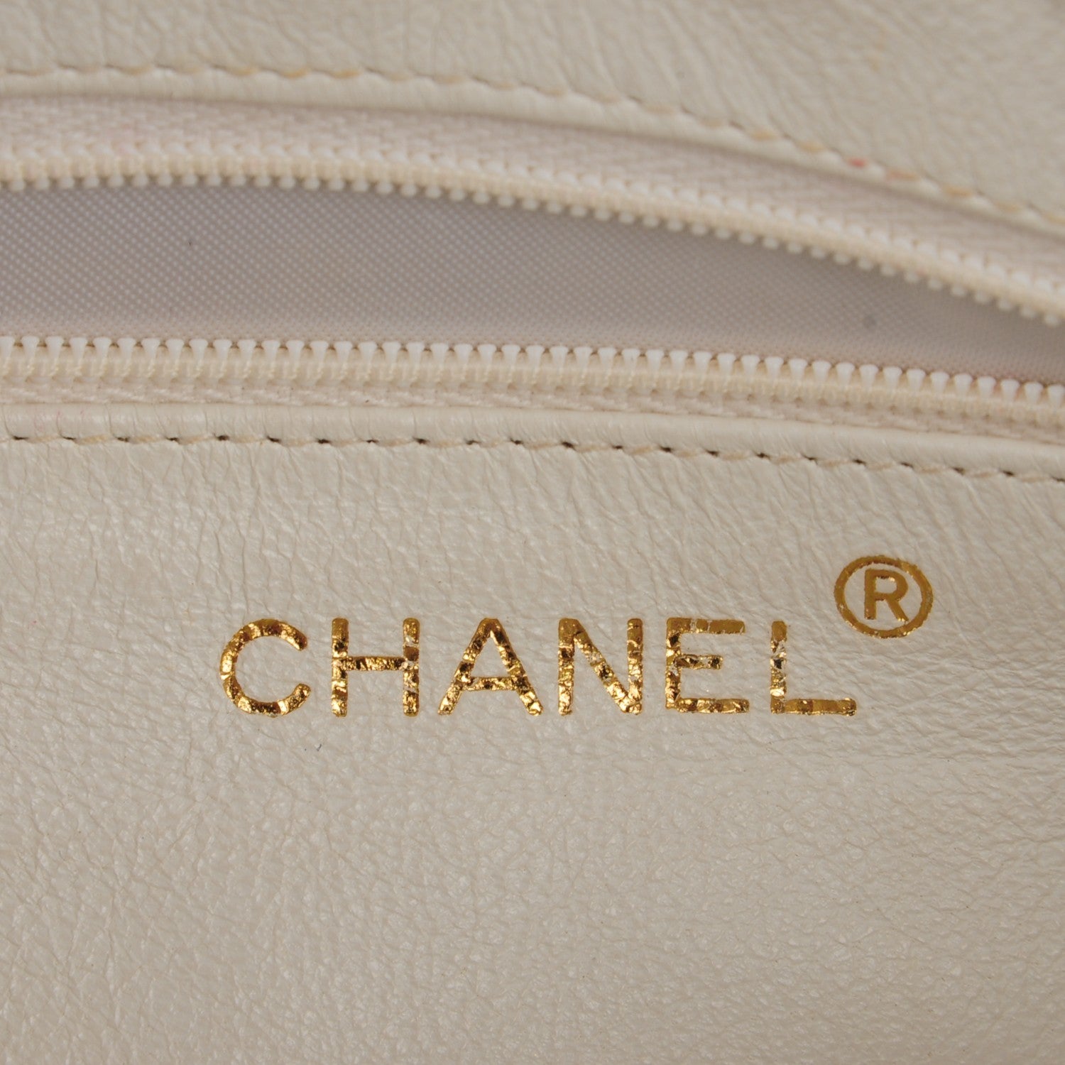 Chanel Lambskin Chevron Medium Tassel Camera Case White 6 of 14