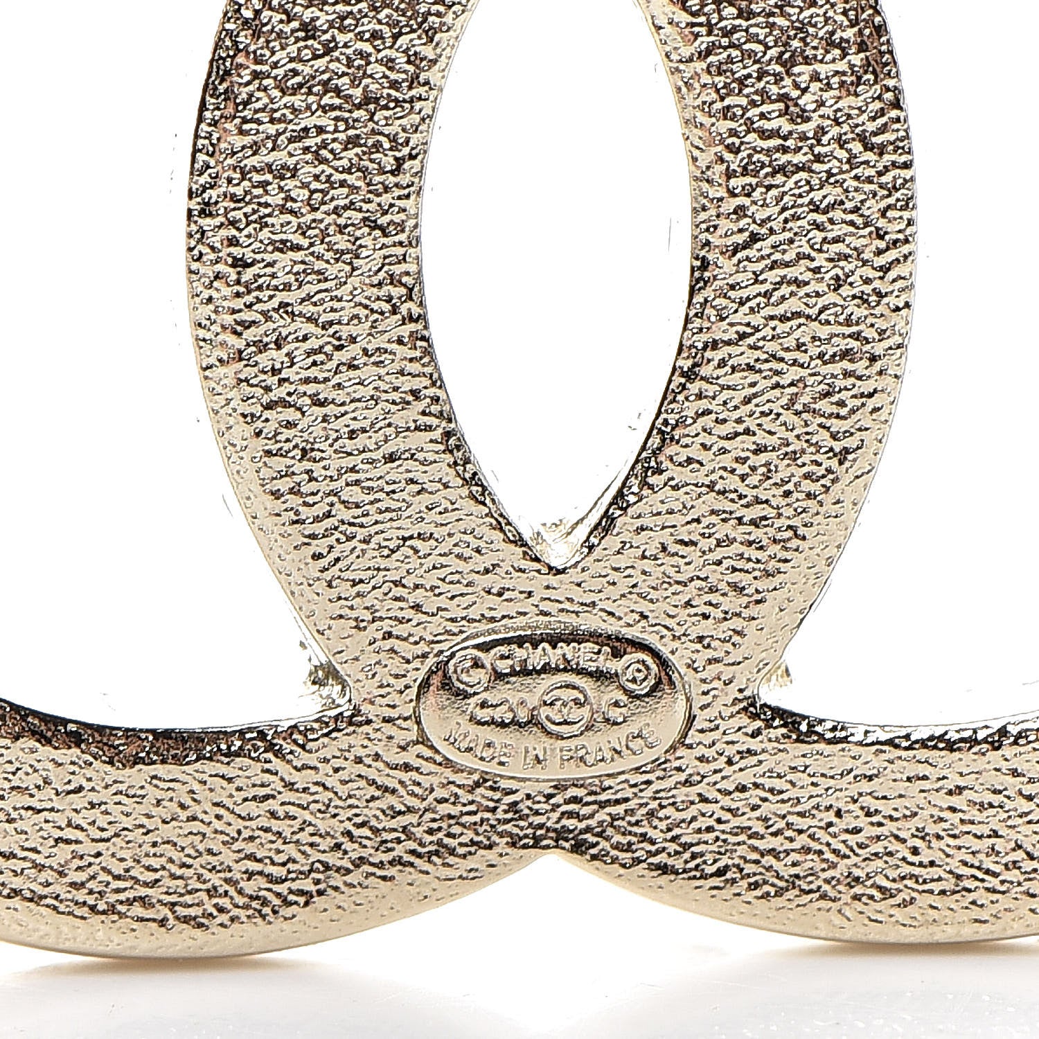 Chanel Crystal Palais Garnier CC Brooch Gold 4 of 5
