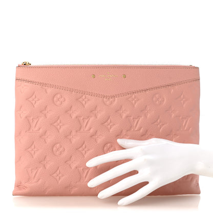 Louis Vuitton Empreinte Daily Pouch Rose Poudre 2 of 8