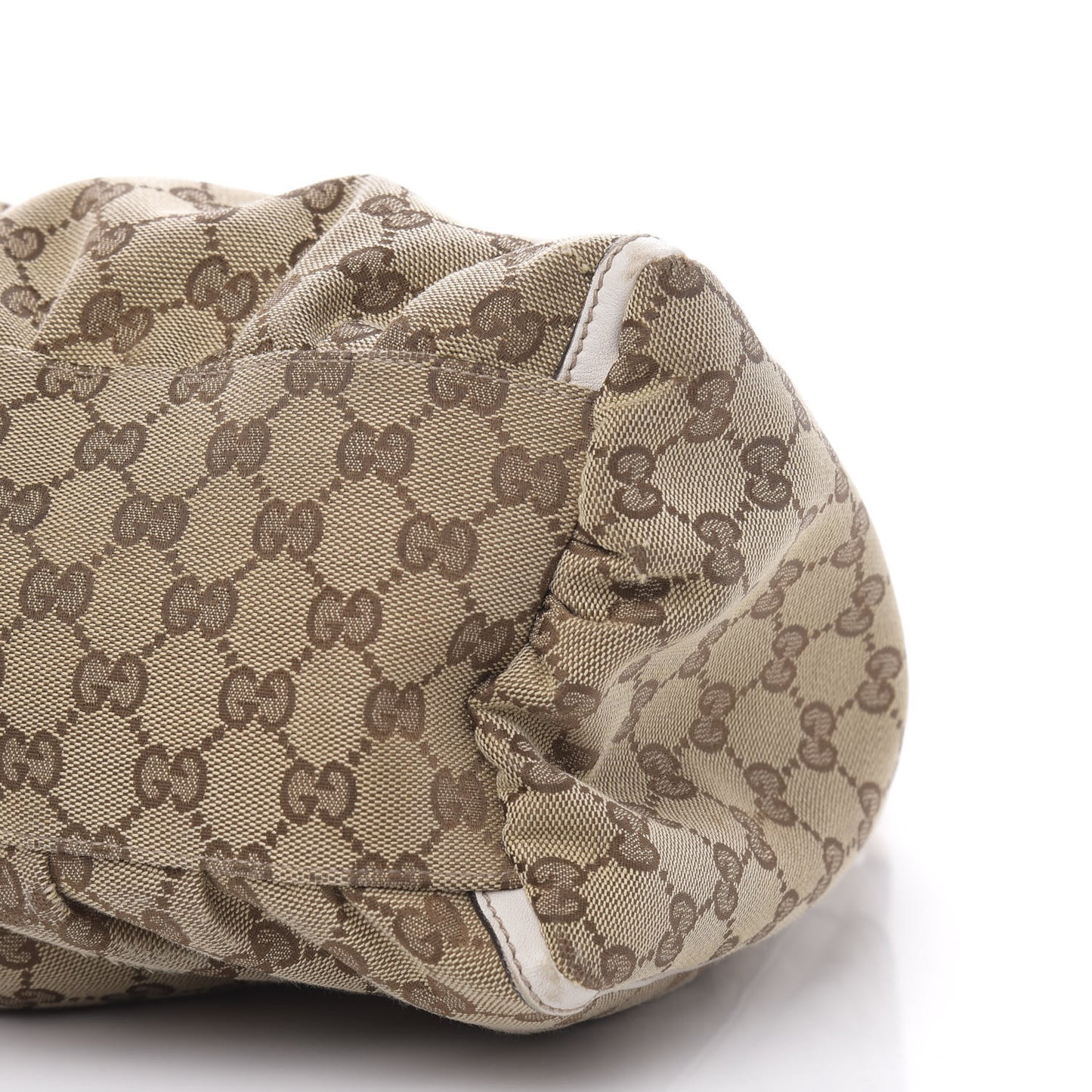Monogram Large D Gold Hobo Off White