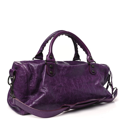 Balenciaga Agneau Classic Hardware Twiggy Sapphire 3 of 10