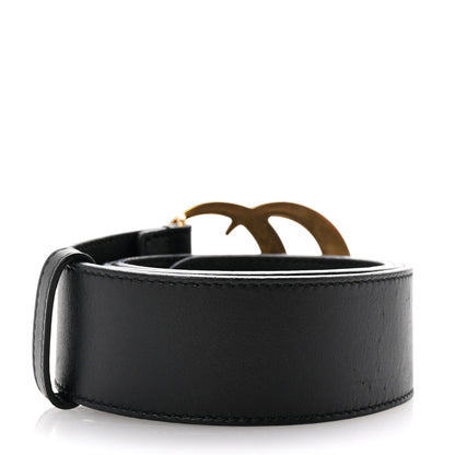 Gucci Calfskin Double G 40mm Belt 75 30 Black 2 of 5