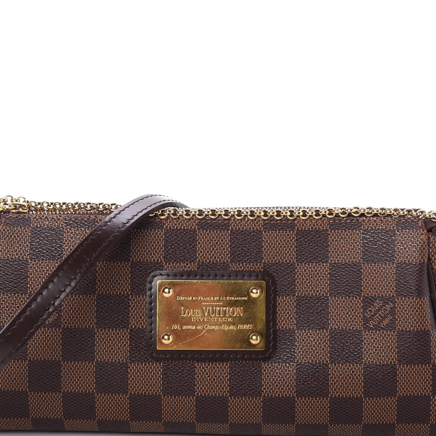 Damier Ebene Eva Clutch
