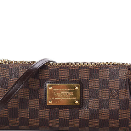 Louis Vuitton Damier Ebene Eva Clutch 10 of 10