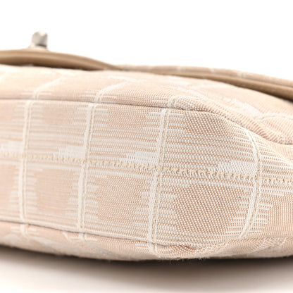 Chanel Nylon Travel East West Flap Beige 9 of 16