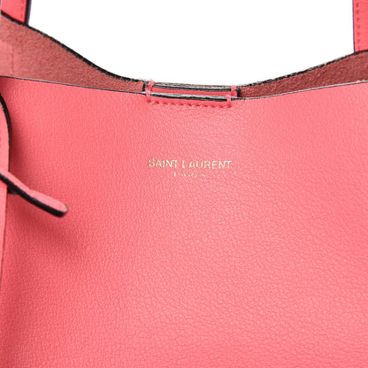 Saint Laurent Calfskin Large Shopping Tote Pale Rose 9 of 15