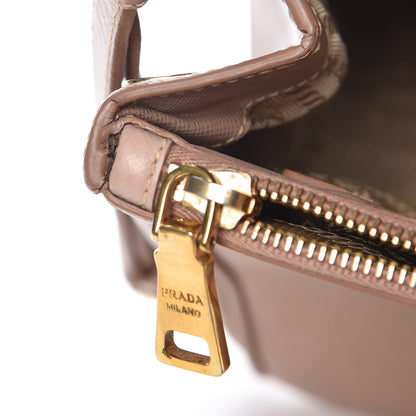 Prada Saffiano Medium Galleria Double Zip Tote Cammeo 22 of 36