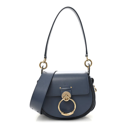 Chloe Calfskin Small Tess Bag Deep Ocean Blue 1 of 9
