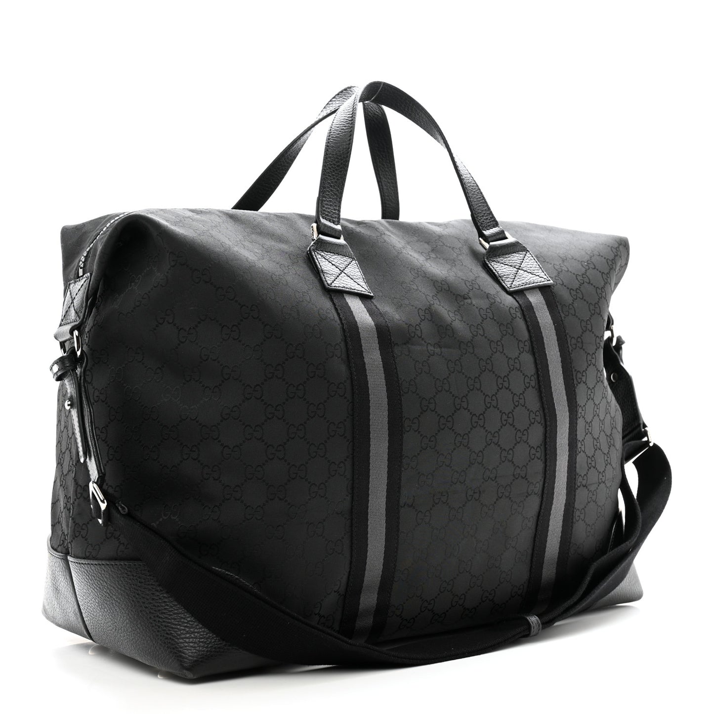 Nylon Monogram XL Duffle Bag Black
