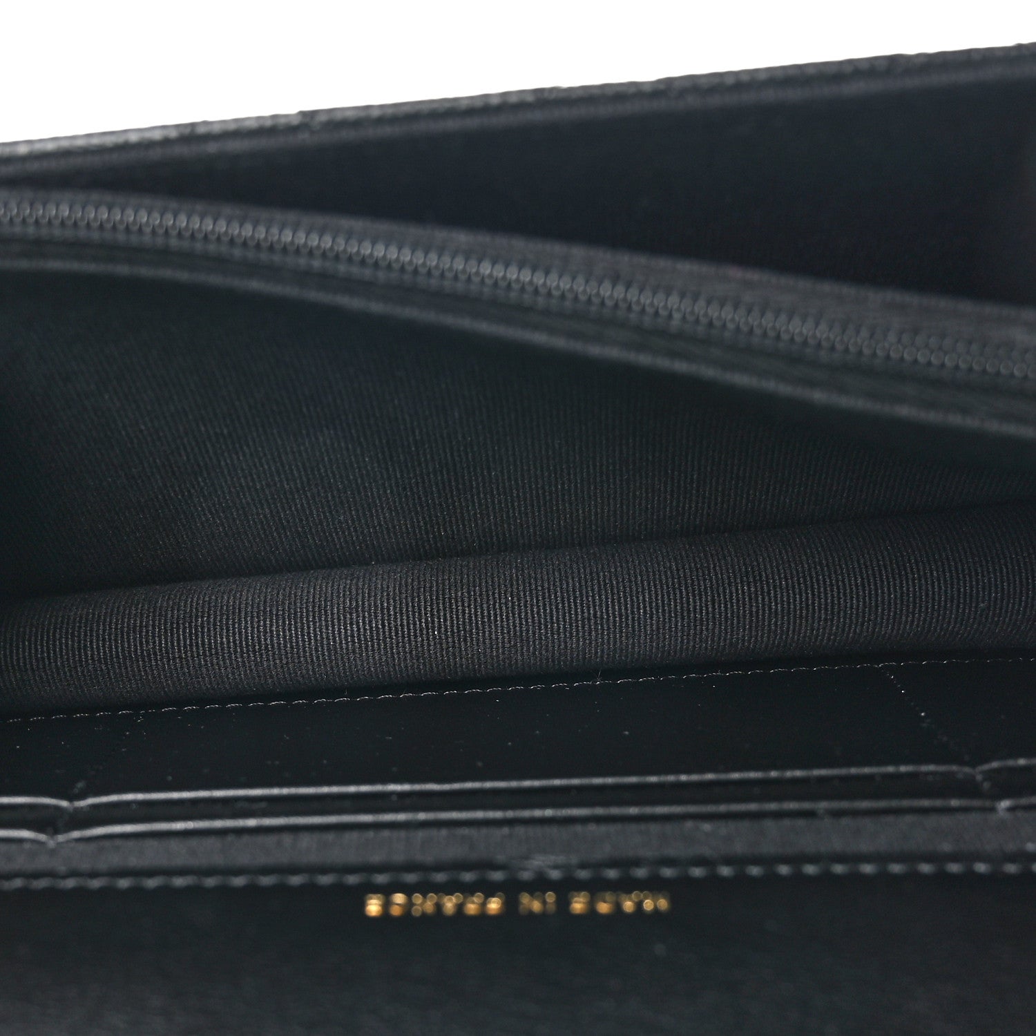 Chanel Shiny Caviar Quilted Flap Charm Wallet On Chain WOC Black 5 of 13
