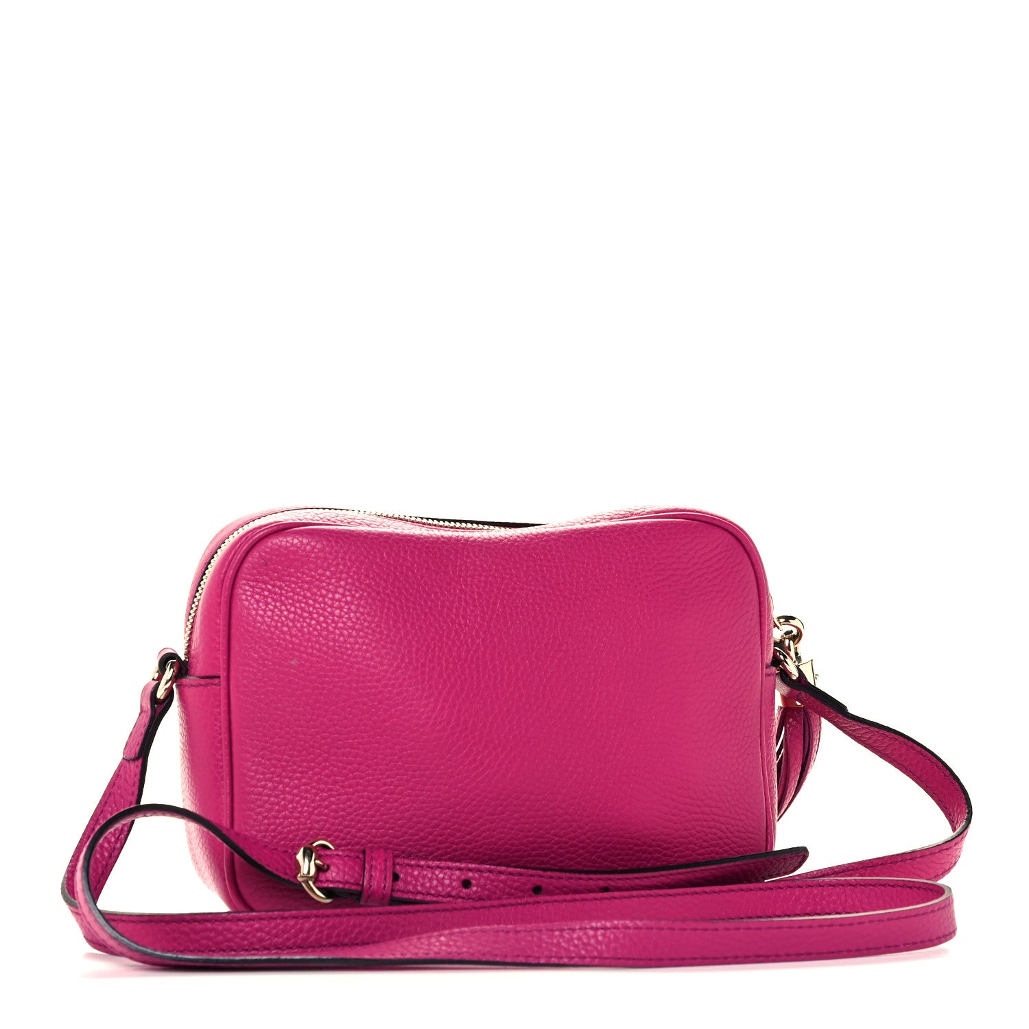 Gucci Cellarius Calfskin Small Soho Disco Bag Bright Bouganville 3 of 11